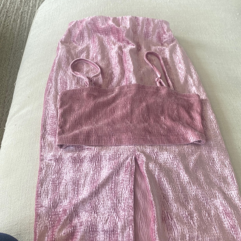 Matching Set Skirt and crop top